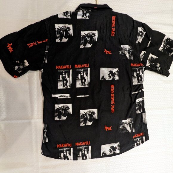 Collection: KARUNG JANTAN Tupac Shakur/Makaveli  Mens Collector Casual Dress - Picture 3 of 5